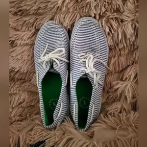 Stripped Polo boat shoes